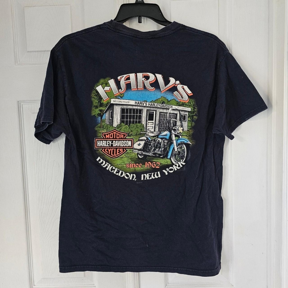 2012/2003 Harley Davidson pocket tee